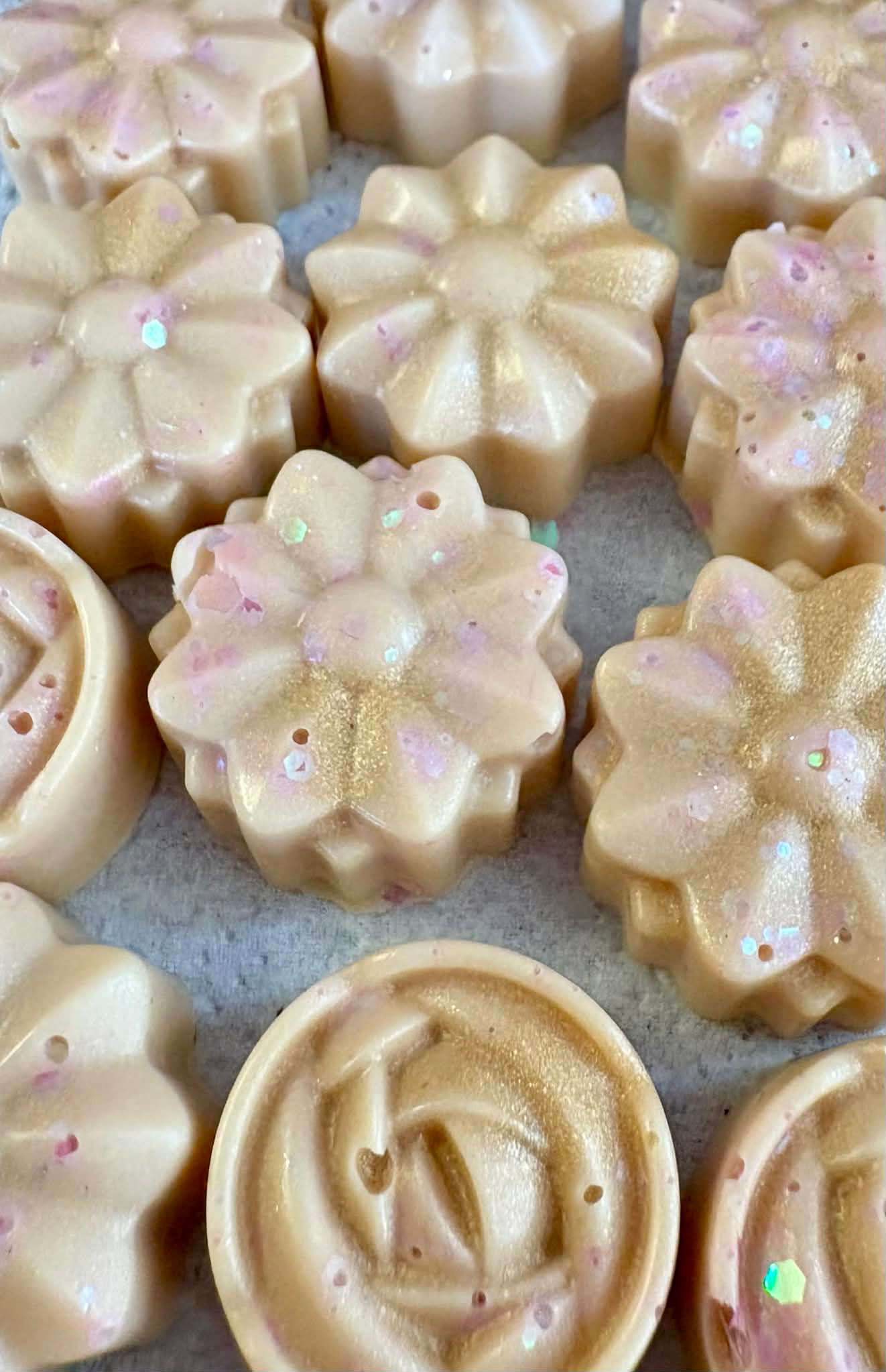 The Wellness Collection Wax melt shapes