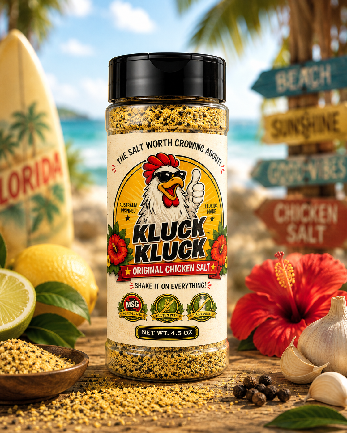 Kluck Kluck Original-No MSG Chicken Salt