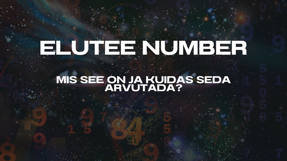 Elutee number ehk hinge teekonna kompass