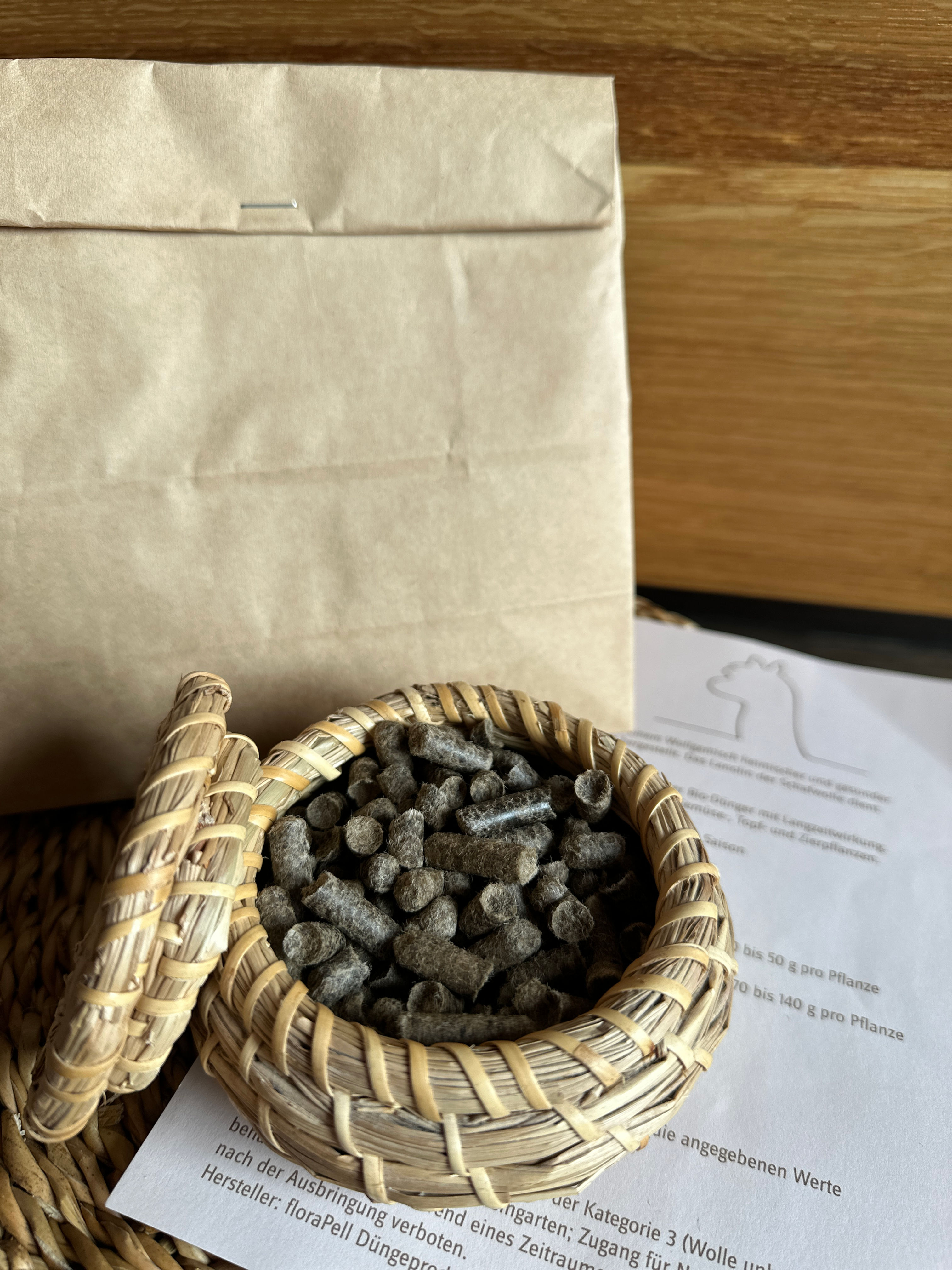 Alpakawollpellets Dünger 