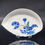 Thumbnail: An important set of 17th C Early Enamelled (Kakiemon) blue poppy mukōzuke dishes