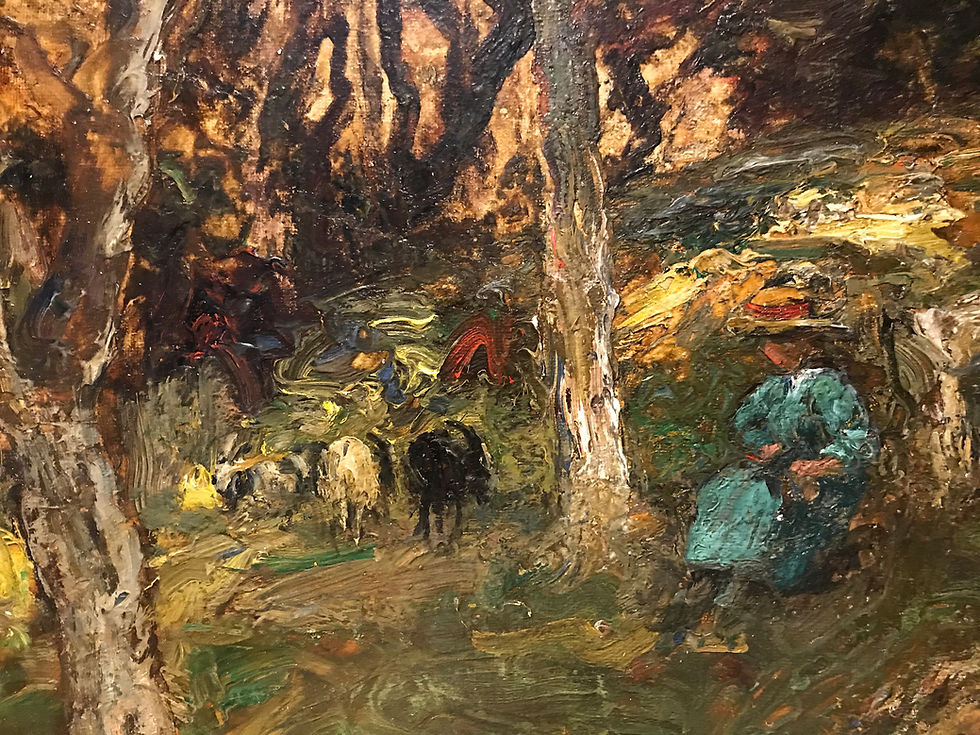 Thumbnail: William Mouncey (Scottish 1852-1901) 'A Cool Retreat', circa 1895
