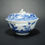Thumbnail: A very rare 17thc Japanese Arita export 'ecuelle' (broth bowl & cover), c1680