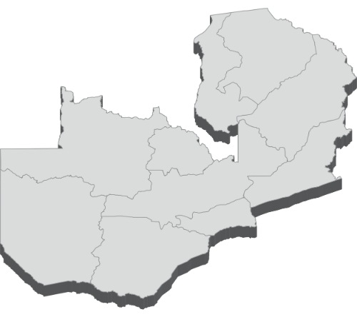 Zambia map