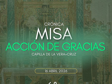 𝐂𝐑𝐎́𝐍𝐈𝐂𝐀 | 𝐌𝐈𝐒𝐀 𝐃𝐄 𝐀𝐂𝐂𝐈𝐎́𝐍 𝐃𝐄 𝐆𝐑𝐀𝐂𝐈𝐀𝐒.