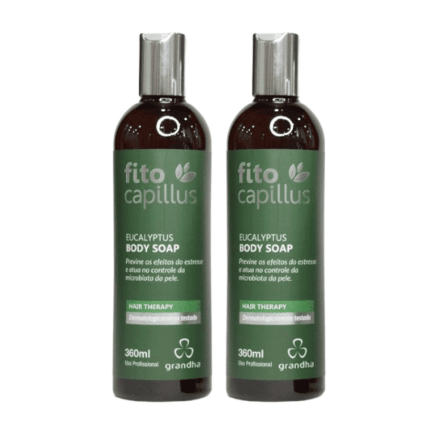 02 Sabonete Fito Capillus Eucalyptus Body Soap 360ml cada