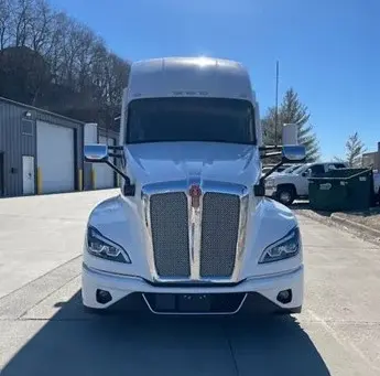 a truck on concrete in iowa