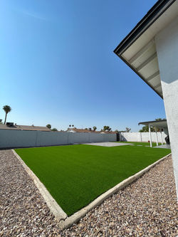 Synthetic grass Installation