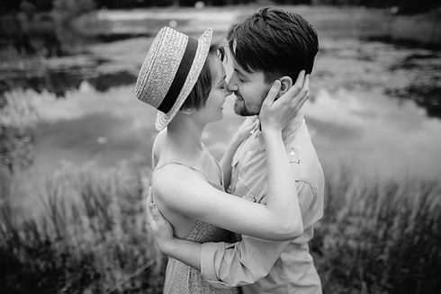 Couple Embracing Outdoors