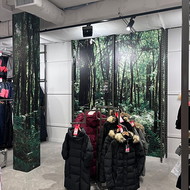 Digitally Printed Wall Wrap