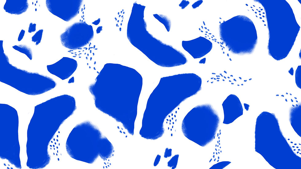 Blue Abstract Pattern