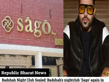 Badshah Night Club Sealed: Badshah's nightclub 'Sago' again in controversy, sealed by administration for violating rules