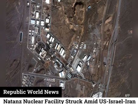 Natanz Nuclear Facility Struck Amid US-Israel-Iran War, IAEA Warns of Radiation Leak Risk