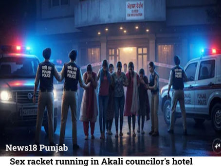 Sex racket running in Akali councilor's hotel exposed: 14 women, 7 men, including a minor