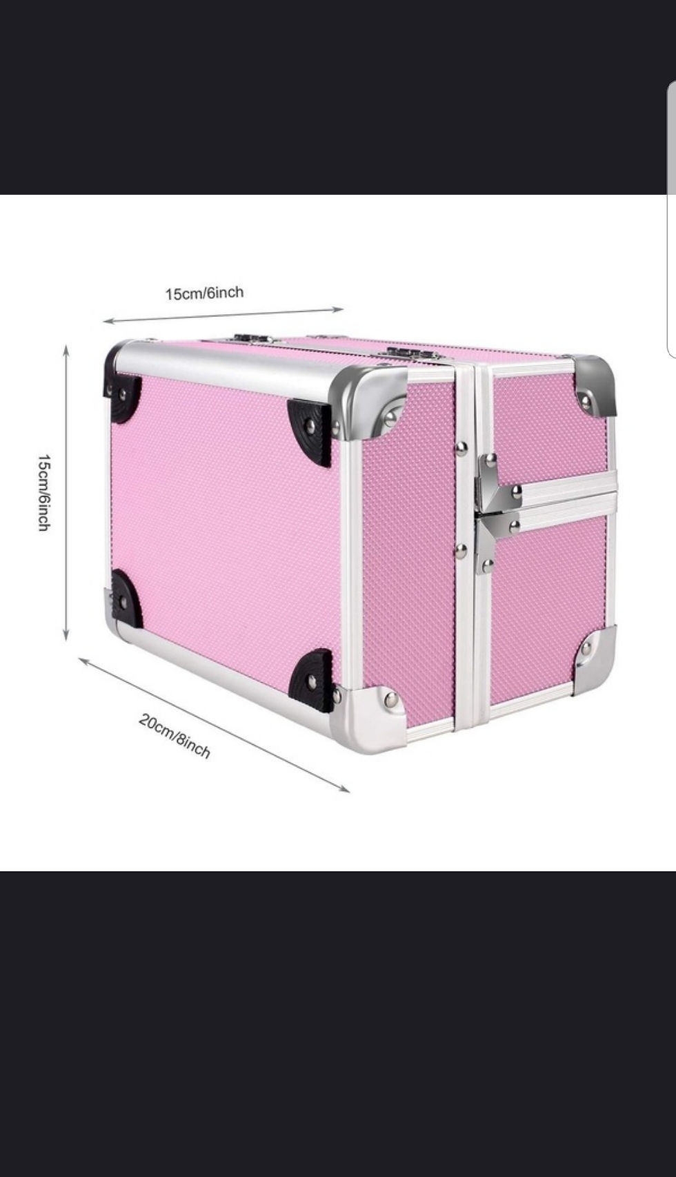 Miniatura: Caja de maquillaje de aluminio