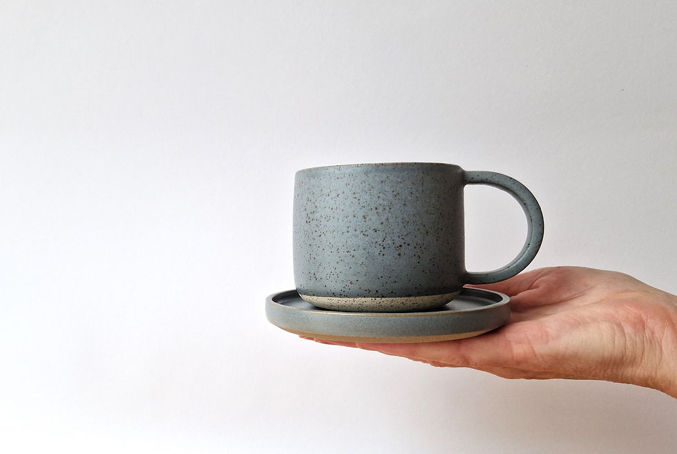 Thumbnail: Serie "Earthen" -  Espresso cup with saucer