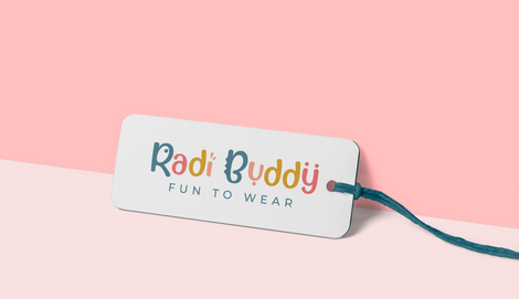 a tag that says radi buddy fun to wear