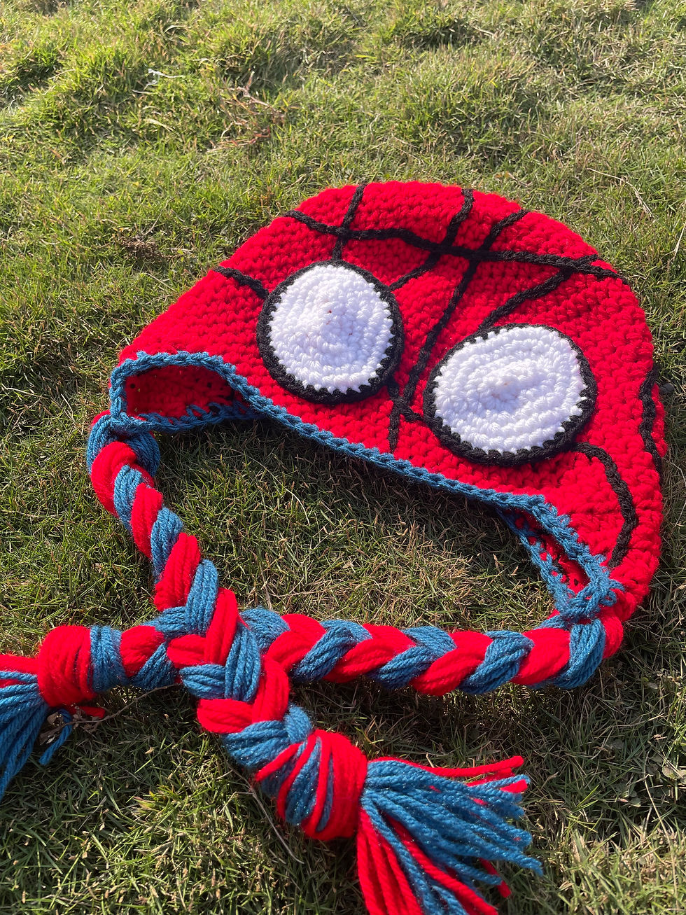 Crochet Mayday Beanie from Spiderman Into the Spiderverse
