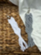 Macrame Big Wave Keychains