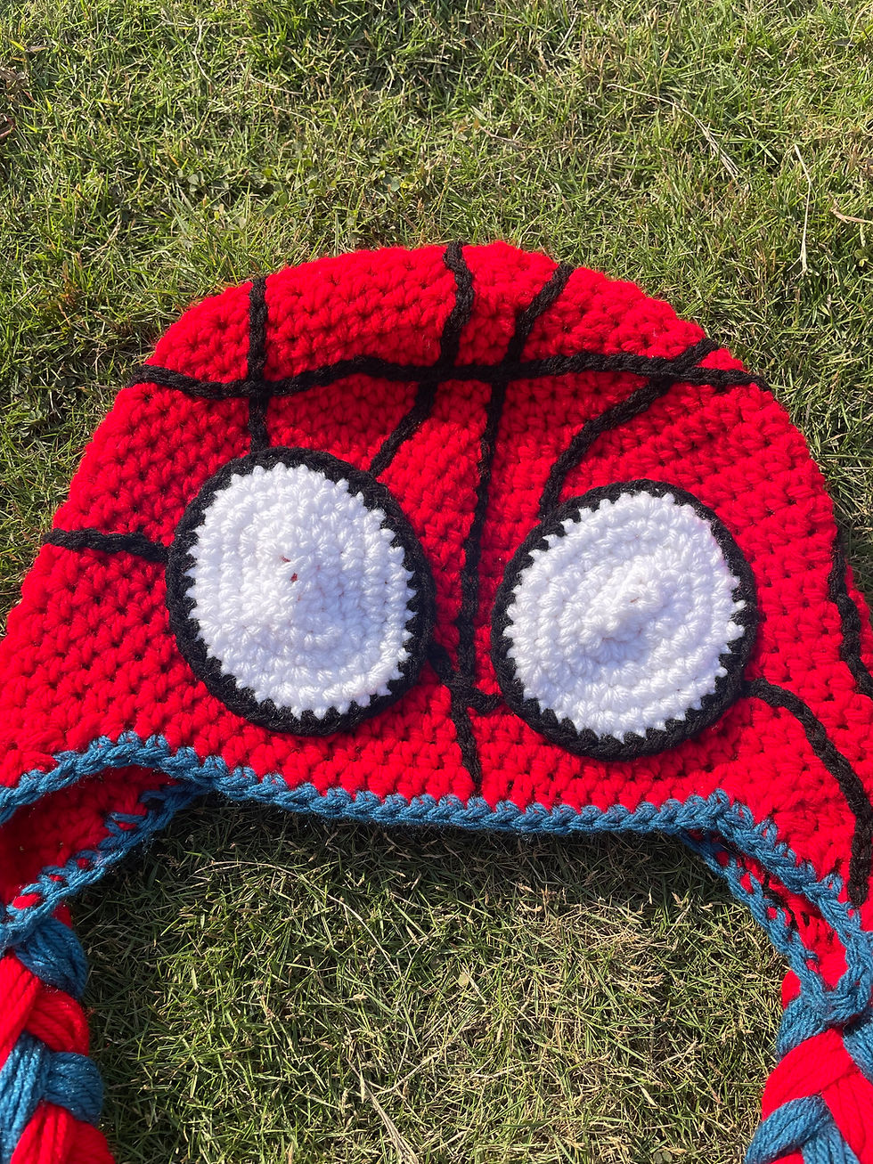 Thumbnail: Crochet Mayday Beanie from Spiderman Into the Spiderverse