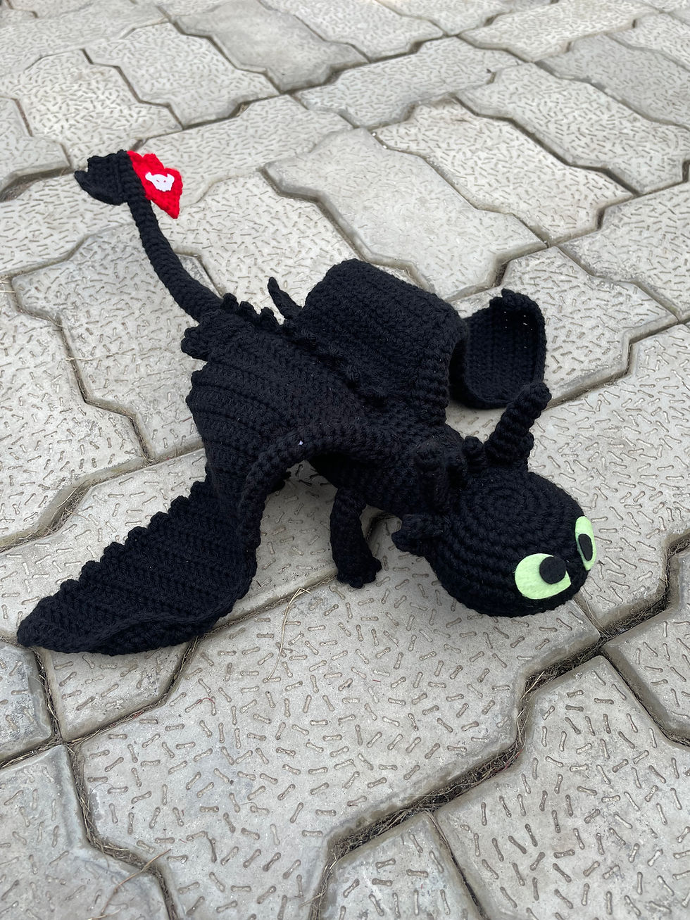 Thumbnail: Crochet How to Train Your Dragon Toothless Soft Toy