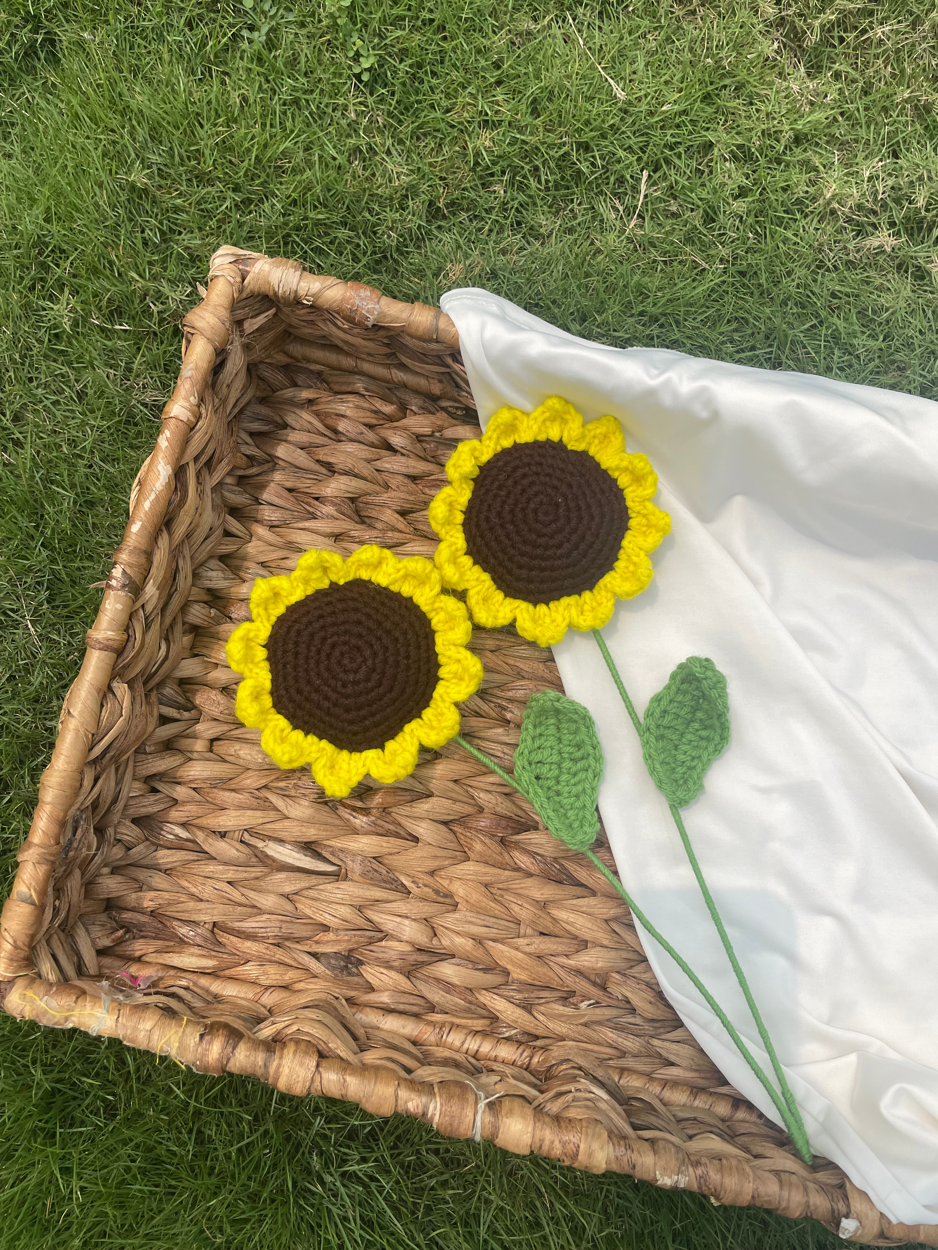 Crochet Sunflower
