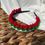 Thumbnail: Crochet Red Tulip Design Hairband
