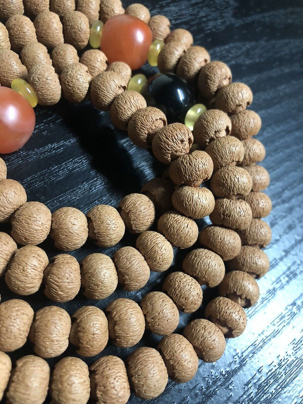 Thumbnail: Elegant Lotus Bodhi Necklace with Accessories