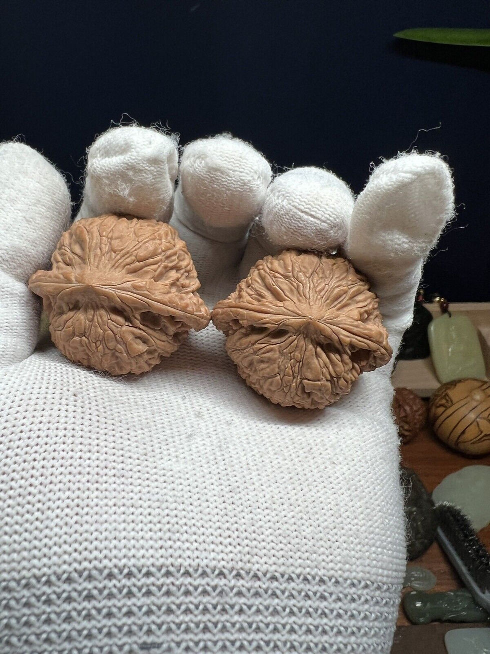 Thumbnail: 40×35×33mm Health Walnut Set