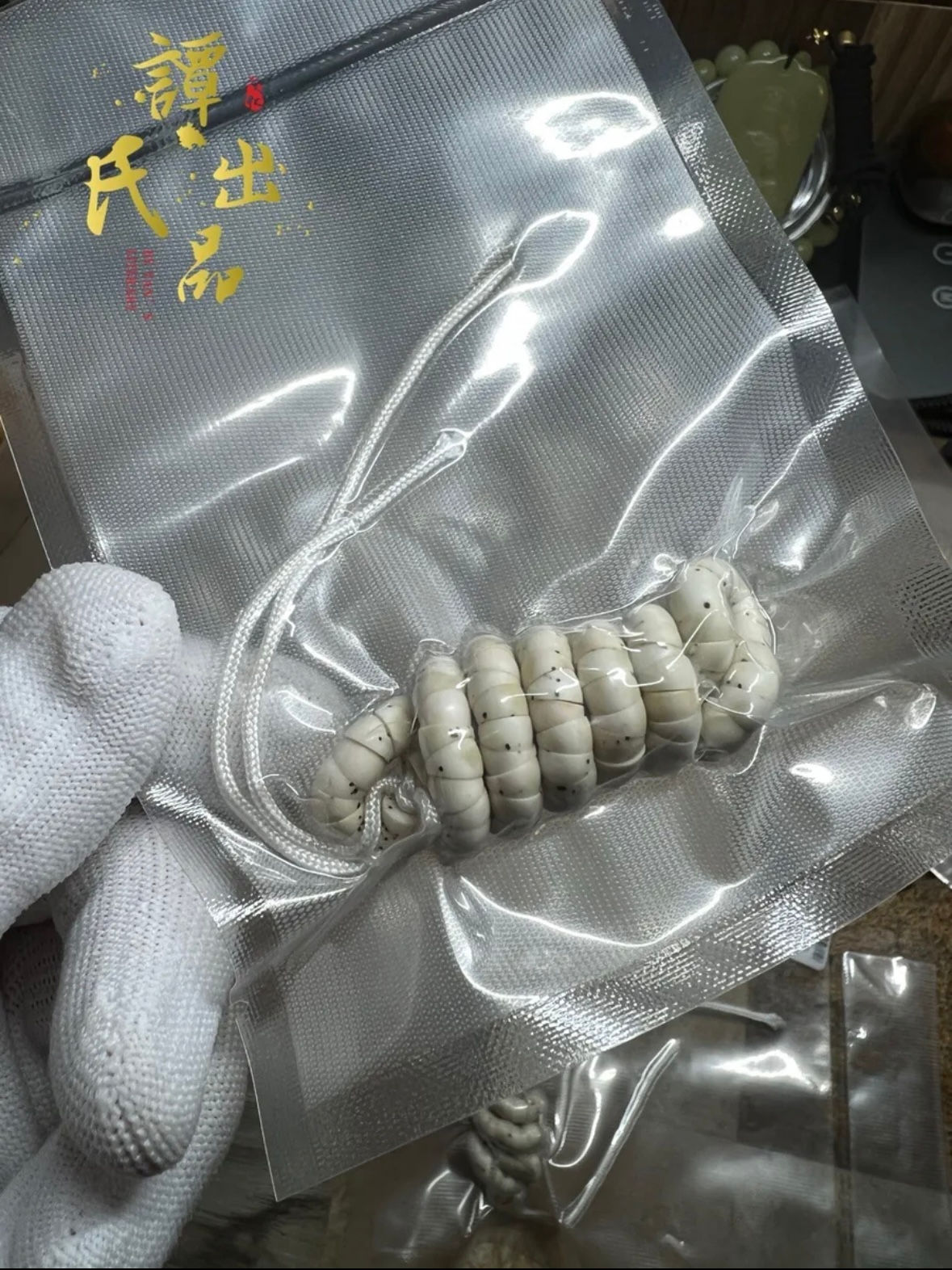 6mm Star & Moon Bodhi Prayer Beads