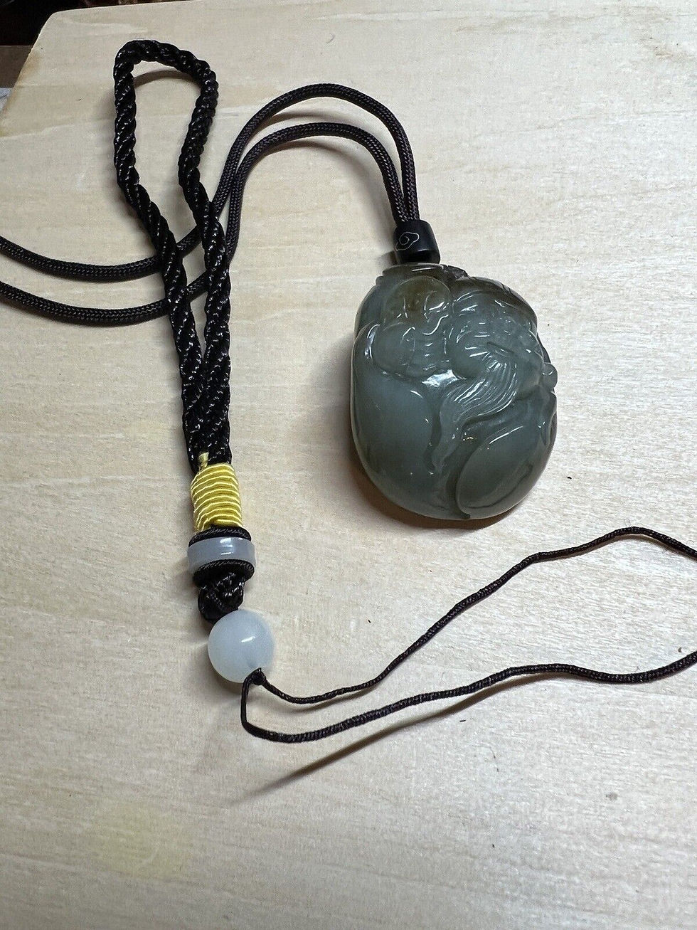 Thumbnail: Prosperity Guardian Hetian Jade Pendant