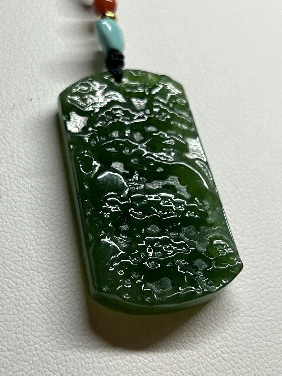 Thumbnail: Serene Landscape Jade Pendant