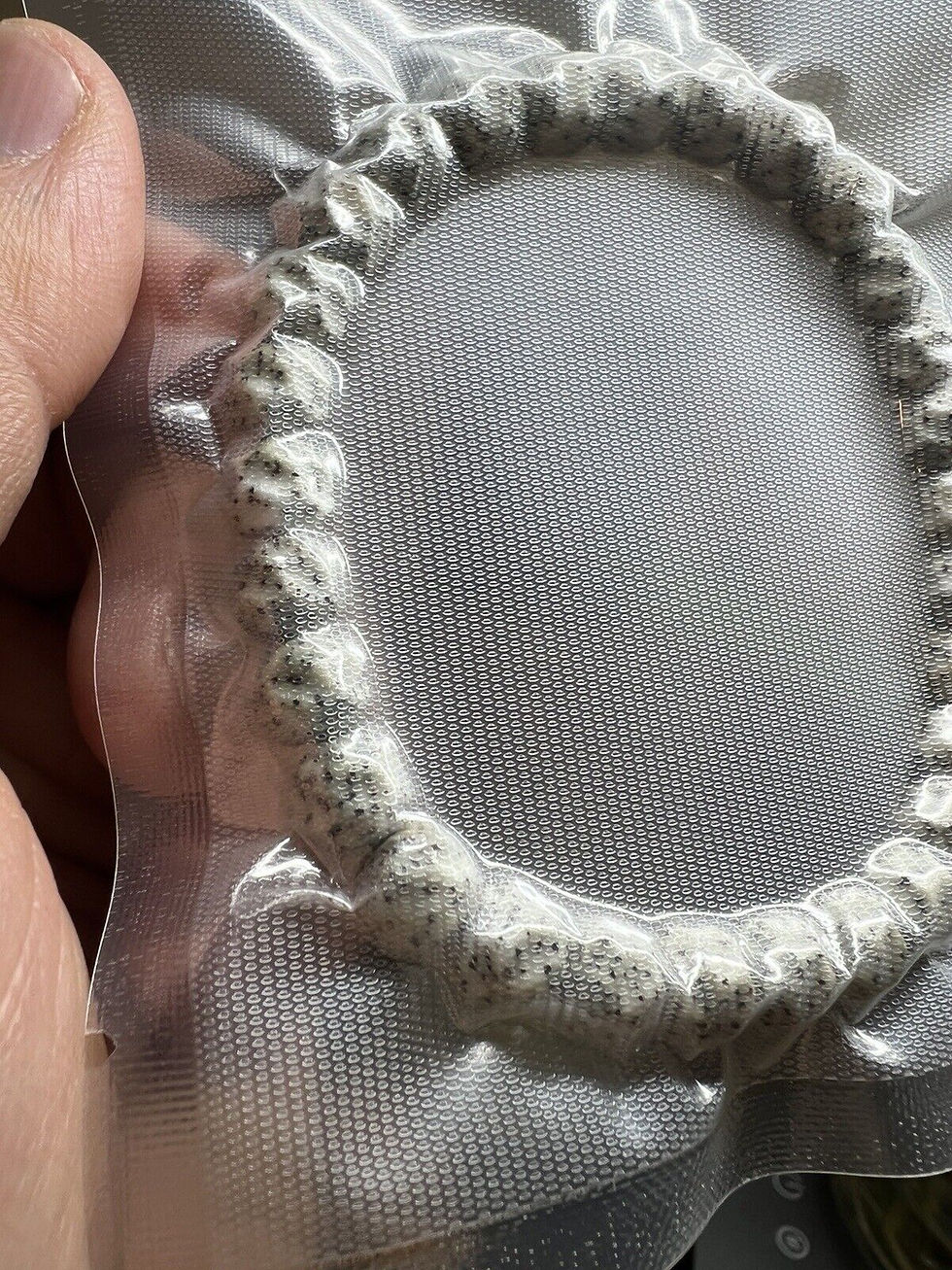 Thumbnail: 8×7mm Star & Moon Bodhi Prayer Beads Mala Bracelet