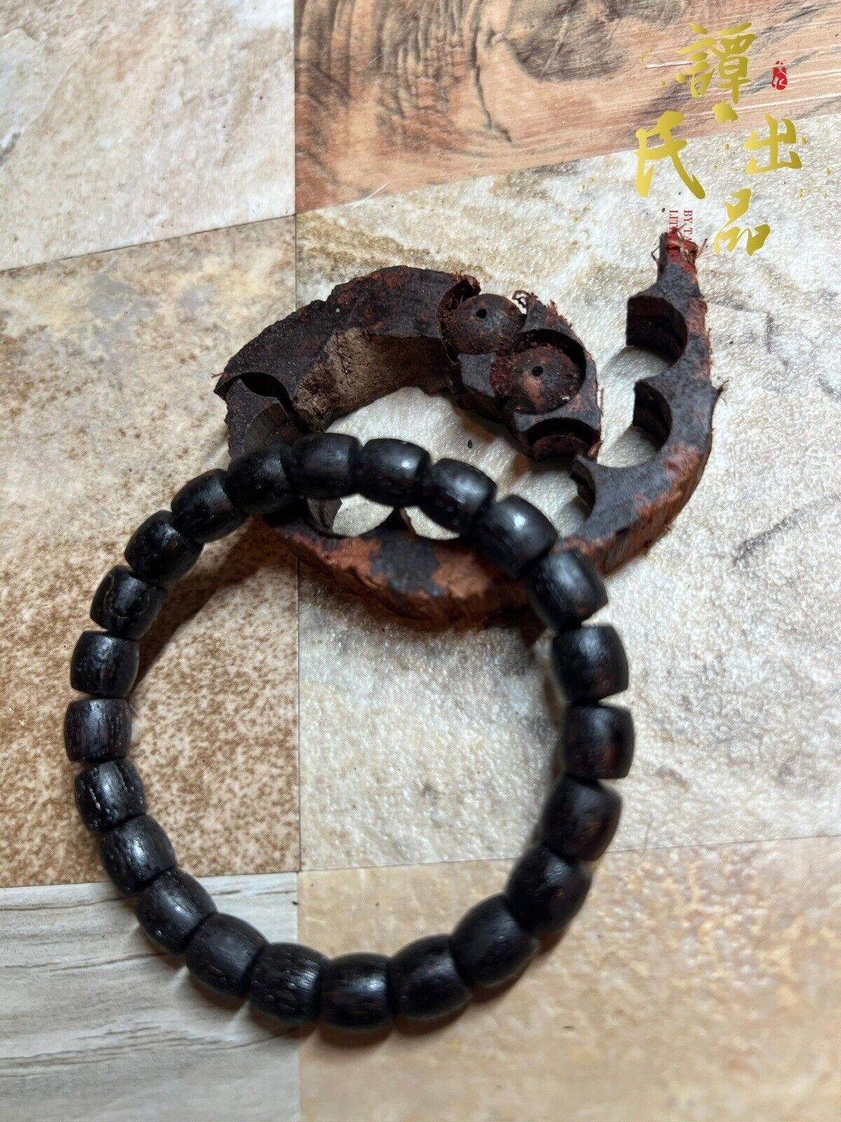 8×8mm Precision Straight Cut Burma's Jiang Zhen Xiang Bracelet