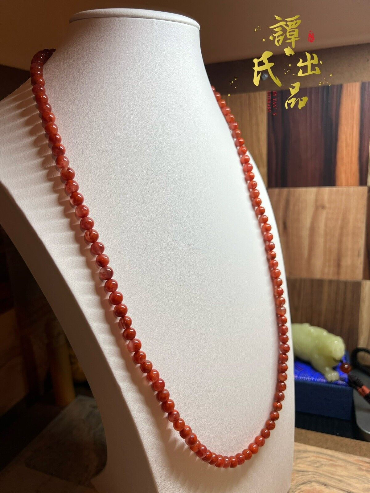 Luxurious Natural NanHong Agate Necklace/Bracelet