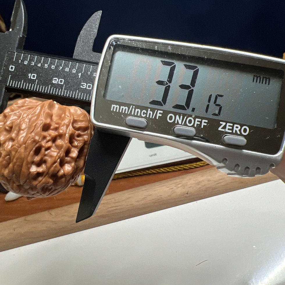 Thumbnail: Refined Palace Lantern Health Walnuts 37.5×33×35mm - Smooth Sailing Design