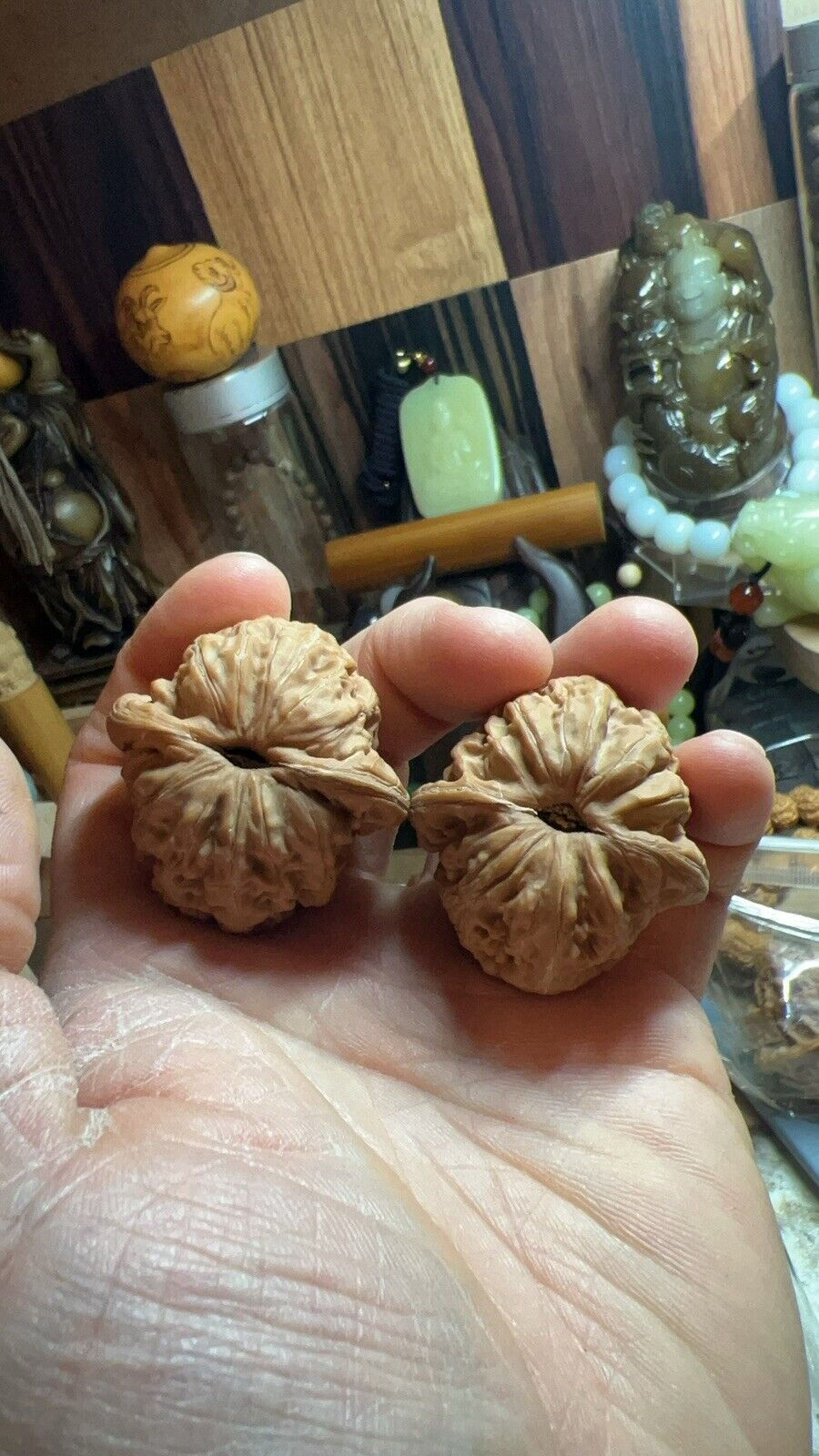 Thumbnail: 40×42×34mm Pristine Imperial Chinese Health Walnuts