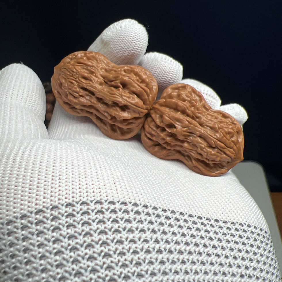 Thumbnail: Harmony Pair of Chinese Health Walnuts 32×32×43mm