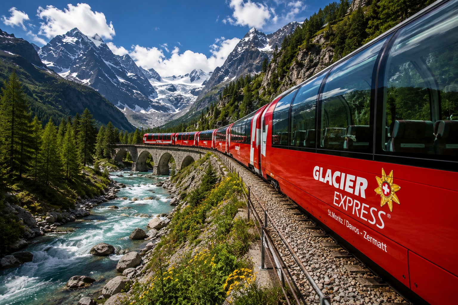 Glacier Express: Switzerland’s Legendary Scenic Journey