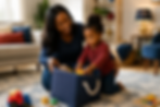 Parent teaching responsibility through guidance and encouragement