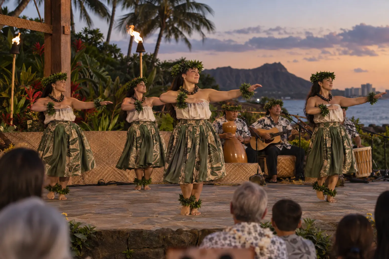 Hula and Hawaiian cultural performance