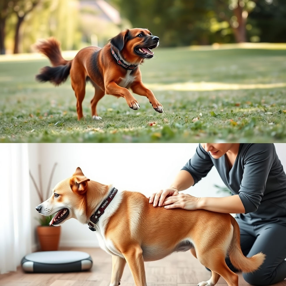 How Repetitive Play (Fetch, Tug, Running) Creates Muscle Imbalance