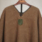 Miniaturbild: саmel poncho with chevron