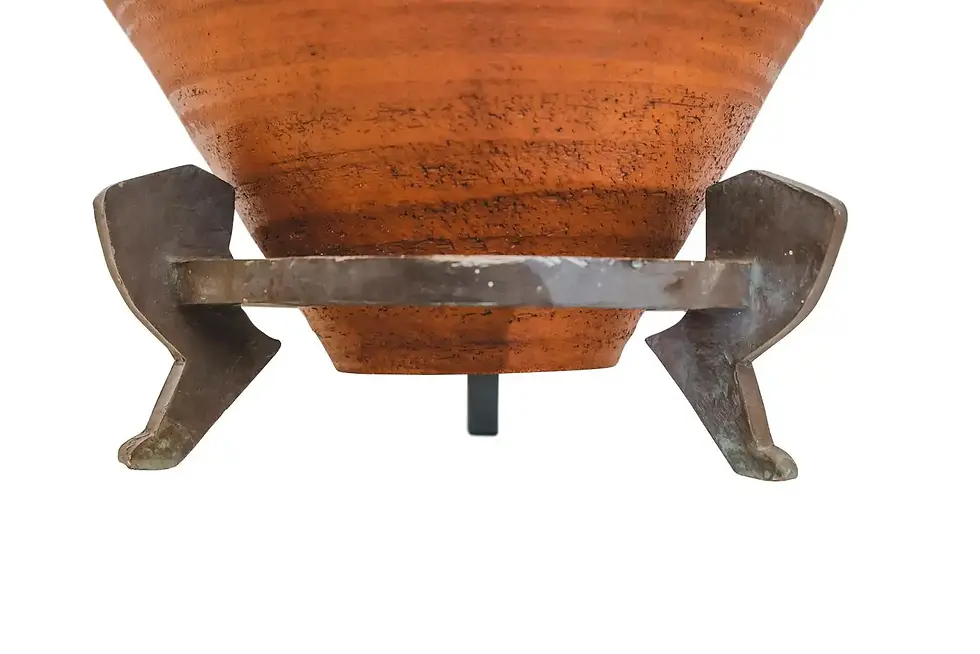 Miniature : Paire de porte-bougies, vers 1970, France