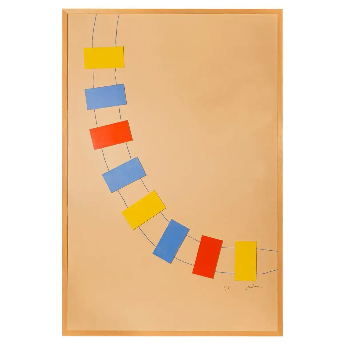 Albert Chubac, Techniques mixtes, vers 1980, France