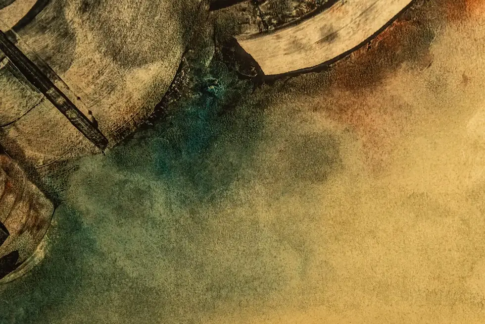 Miniature : Jean Da Milano, Composition, Techniques mixtes sur papier, 1989, France