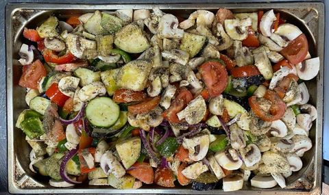 Les légumes de saison aux herbes de Provence