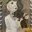 Miniature : Elisabeth Baillon, Tapisserie, The girl with the comb, circa 1960, France