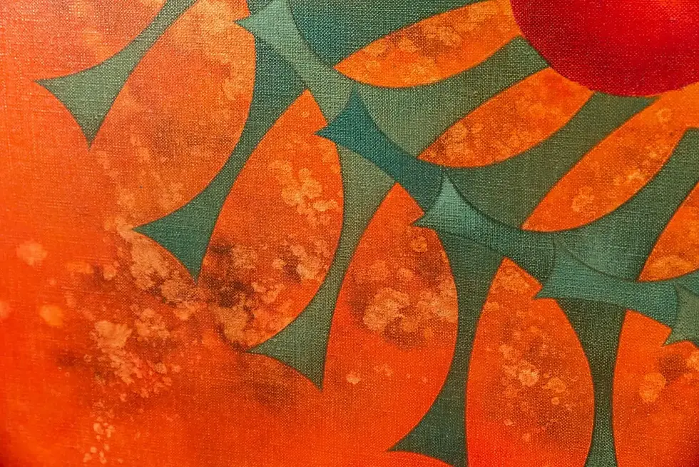 Miniature : Jean Da Milano, Composition, huile sur toile, 1977, France