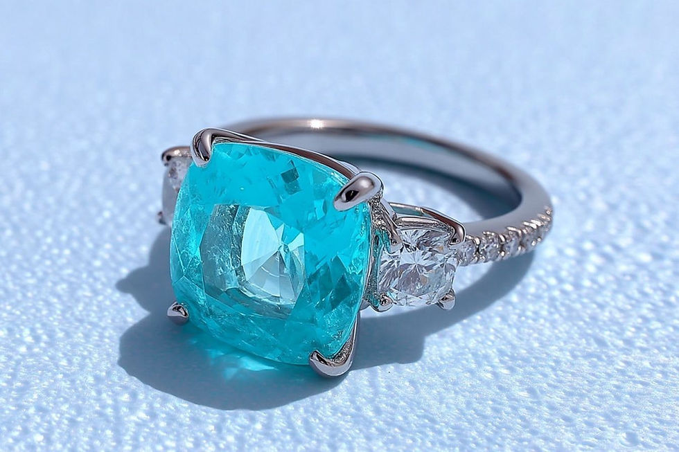 La tourmaline Paraíba : la pierre précieuse de haute joaillerie qui éclipse les diamants •